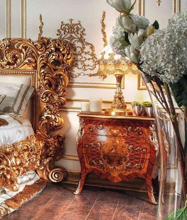 Table de nuit ASNAGHI INTERIORS GD7203 Gold2