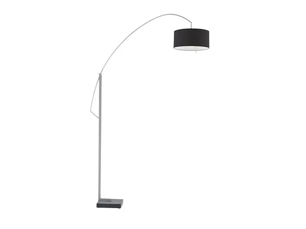 Lampe arc en acier avec abat-jour en coton Mama LIGNE ROSET 10072421-10072423 usine LIGNE ROSET de l'Italie. Foto №2