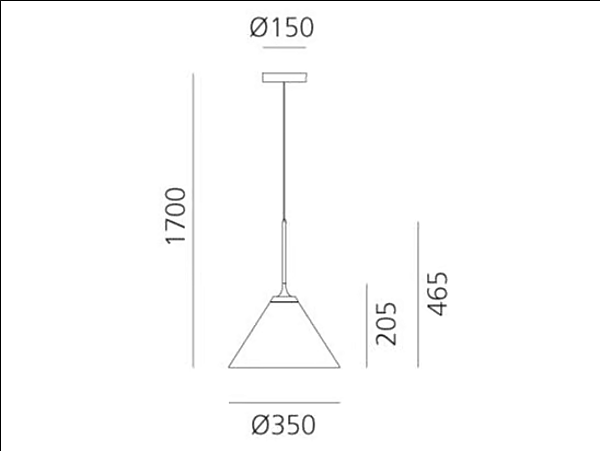 Suspension LED en aluminium Look at Me Artemide 1452010APP, 1453010APP, 1450010A, 1451010A usine Artemide de l'Italie. Foto №16