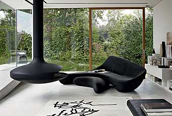 Pouf B & AMP; B ITALIA MS151PS Moon System Pouf B & AMP; B ITALIA MS151PS Moon System usine B&B ITALIA de l'Italie