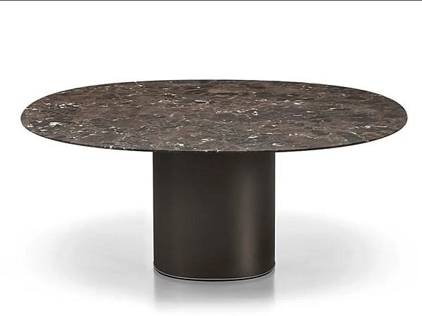 Table ronde en marbre Holo Pillar Kristalia usine Kristalia de l'Italie. Foto №1