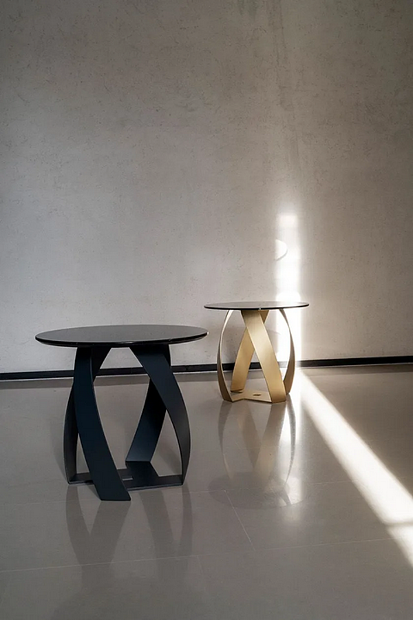 Table d'appoint ronde avec plateau en verre Bon Bon Potocco 770 TB 770/TB usine POTOCCO de l'Italie. Foto №2