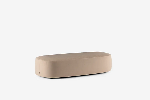 Pouf en tissu avec housse amovible Pierre Flou usine Flou de l'Italie. Foto №2