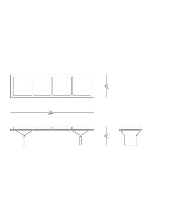 Banquette ROSSATO RHC-18 usine ROSSATO de l'Italie. Foto №11