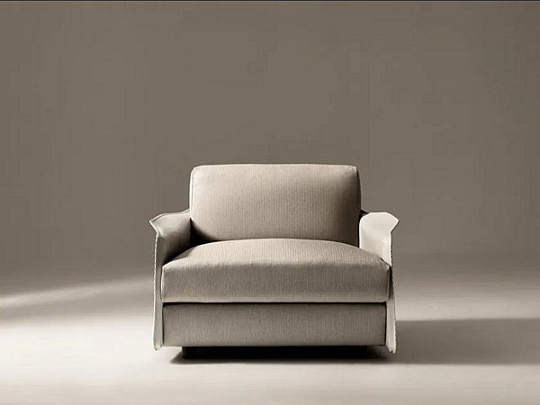Fauteuil en tissu avec accoudoirs GIORGETTI Fabula 62960 usine GIORGETTI de l'Italie. Foto №2