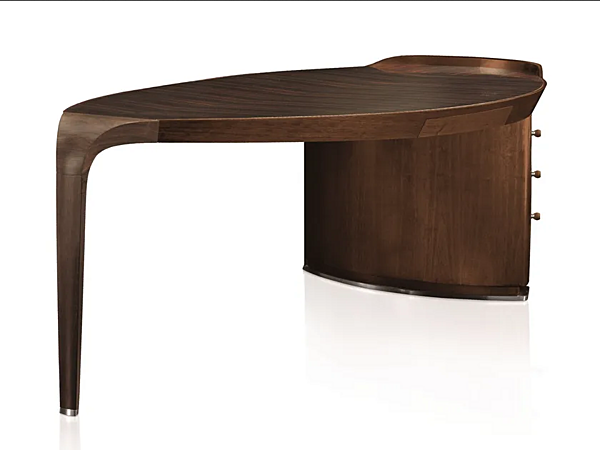 Bureau en bois avec tiroirs Erasmo GIORGETTI usine GIORGETTI de l'Italie. Foto №4