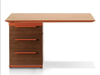 Unité de tiroirs en bois pour bureau Paso Doble i 4 Mariani
