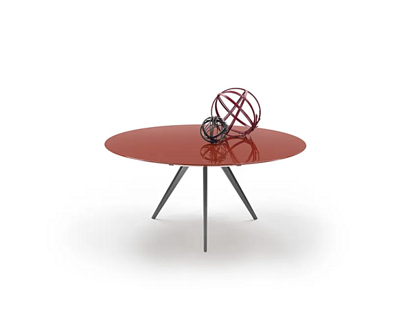 Table ronde en bois Zefiro FLEXFORM usine FLEXFORM de l'Italie. Foto №4