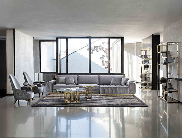 Canapé GIORGIO COLLECTION Charisma sectional usine GIORGIO COLLECTION de l'Italie. Foto №2