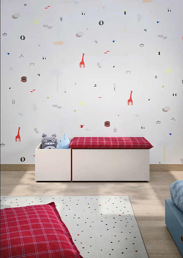 Coffre de rangement en bois Nidi collection Pank usine nidi de l'Italie. Foto №2