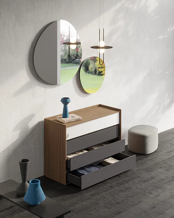 Miroir mural rond Caillou Liu Jo Living Collection CMB SP1/SP2/SP3 usine Liu Jo Living Collection de l'Italie. Foto №10