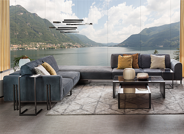 Canapé d'angle en cuir collection Ikat Bizzotto Italia usine Bizzotto Italia de l'Italie. Foto №4