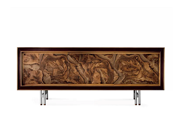 Buffet en bois avec portes Quadra A 111 DALE usine DALE de l'Italie. Foto №1