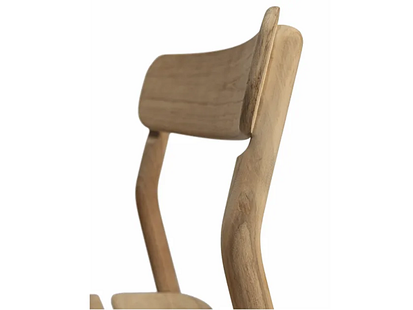 Chaise de jardin en teck Stria Kristalia 05STR01 usine Kristalia de l'Italie. Foto №3