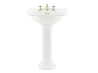 Lavabo sur pied en porcelaine Balasani Gentry Home