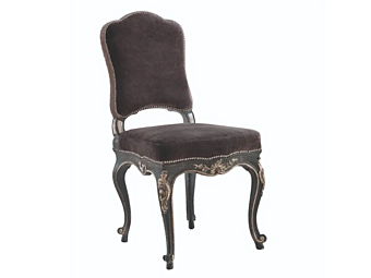 Chaise en bois rembourrée style classique Elizabeth Martini Interiors Chaise en bois rembourrée style classique Elizabeth Martini Interiors usine MARTINI INTERIORS de l'Italie