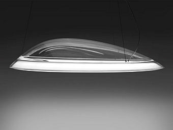 Suspension LED en PMMA Ameluna Artemide 1401010app Suspension LED en PMMA Ameluna Artemide 1401010app usine Artemide de l'Italie