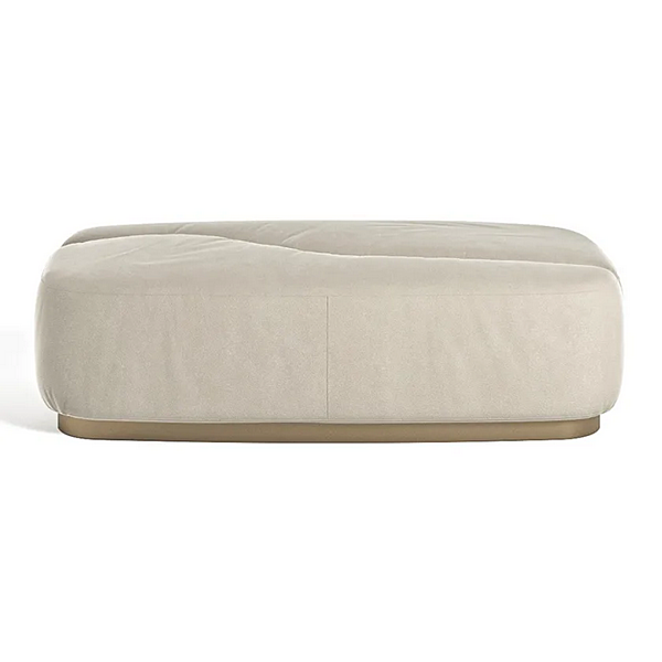 Pouf en cuir rembourré Prince FORMITALIA usine FORMITALIA de l'Italie. Foto №2