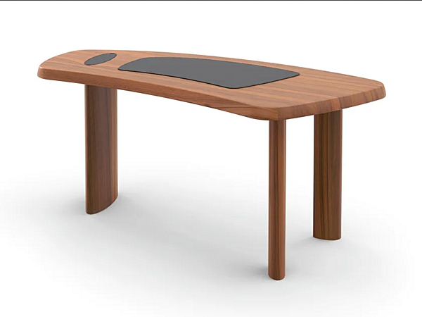Bureau en bois massif CASSINA Petit Bureau en forme libre usine CASSINA de l'Italie. Foto №1