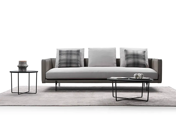 Canapé en tissu avec dossier rembourré GYFORM PONCHO usine Gyform de l'Italie. Foto №1