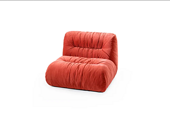 Fauteuil en velours avec accoudoirs Mambo GHIDINI1961 Fauteuil en velours avec accoudoirs Mambo GHIDINI1961 usine GHIDINI1961 de l'Italie