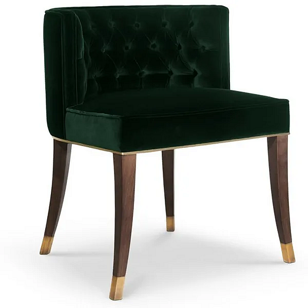 Fauteuil en velours tufté bourbon BRABBU usine BRABBU de l'Italie. Foto №3