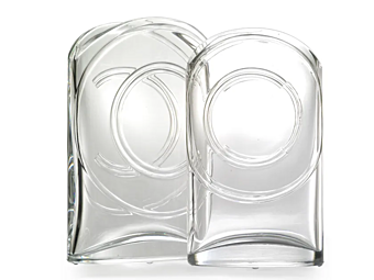 Vase en cristal AC459 AC460 CPRN HOMOOD AC459, AC460