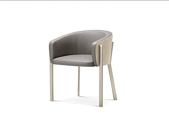 Chaise en laiton rembourrée avec accoudoirs ARCH GHIDINI1961 Chaise en laiton rembourrée avec accoudoirs ARCH GHIDINI1961 usine GHIDINI1961 de l'Italie