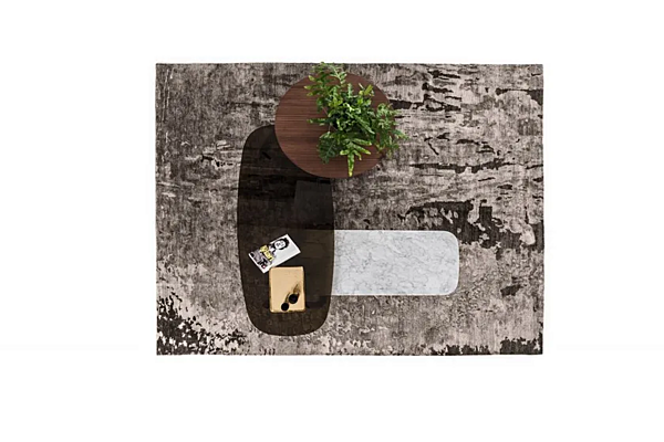 Table basse rectangulaire en marbre de Carrare BROSS Beleos 3211 usine BROSS de l'Italie. Foto №3