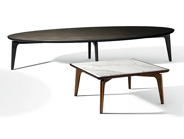 Table basse carrée en marbre Blend GIORGETTI usine GIORGETTI de l'Italie. Foto №1
