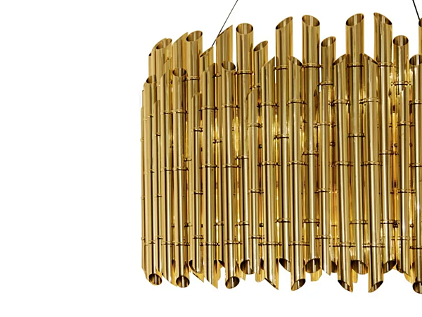 Lampe suspendue en laiton Saki BRABBU usine BRABBU de l'Italie. Foto №4