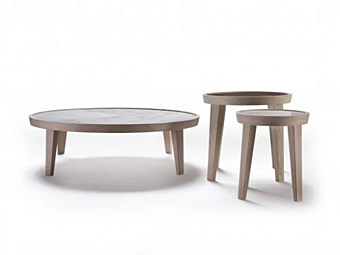 Table basse en bois Dida FLEXFORM Table basse en bois Dida FLEXFORM usine FLEXFORM de l'Italie