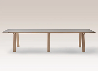 Table rectangulaire modulable en bois Ambrosiano 2322 ZANOTTA