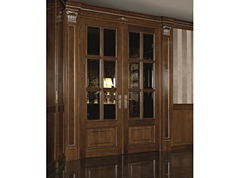 Porte en bois et verre battante Progetto 2 Martini Interiors usine MARTINI INTERIORS de l'Italie