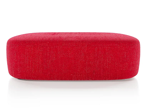 Pouf rectangulaire en tissu rembourré Liu Jo Living Collection usine Liu Jo Living Collection de l'Italie. Foto №2