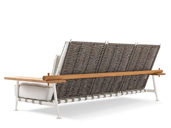 Canapé en tissu pour jardin CASSINA 239 FENC'E NATURE usine CASSINA de l'Italie. Foto №3