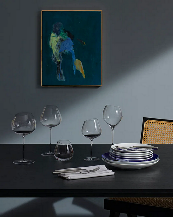Verre à vin en verre soufflé CASSINA H2D O V usine CASSINA de l'Italie. Foto №4