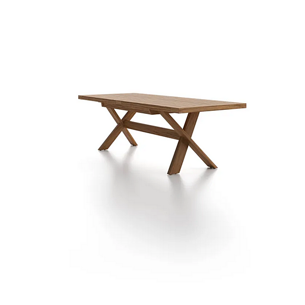 Table de jardin rectangulaire en teck Atmosphera Typhoon TY.TA.240/TY.TA.300 usine ATMOSPHERA de l'Italie. Foto №10