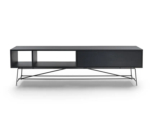 Meuble TV bas en bois FLEXFORM Any Day usine FLEXFORM de l'Italie. Foto №1