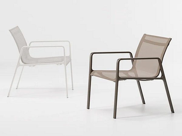 Chaise empilable en tissu KETTAL Park Life usine KETTAL de l'Italie. Foto №2