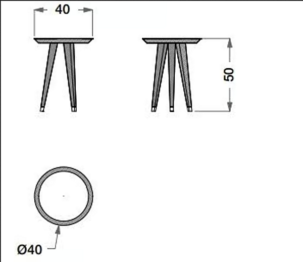 Table d'appoint haut en bois et céramique pour extérieur CPRN HOMOOD OD1043, OD1044 usine CPRN HOMOOD de l'Italie. Foto №4