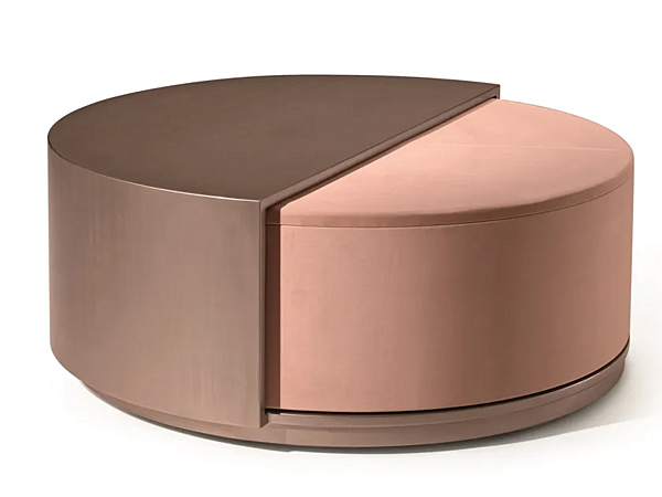 Pouf pivotant rembourré en tissu Leonardo S98 ARTE BROTTO S98 usine Arte Brotto de l'Italie. Foto №1
