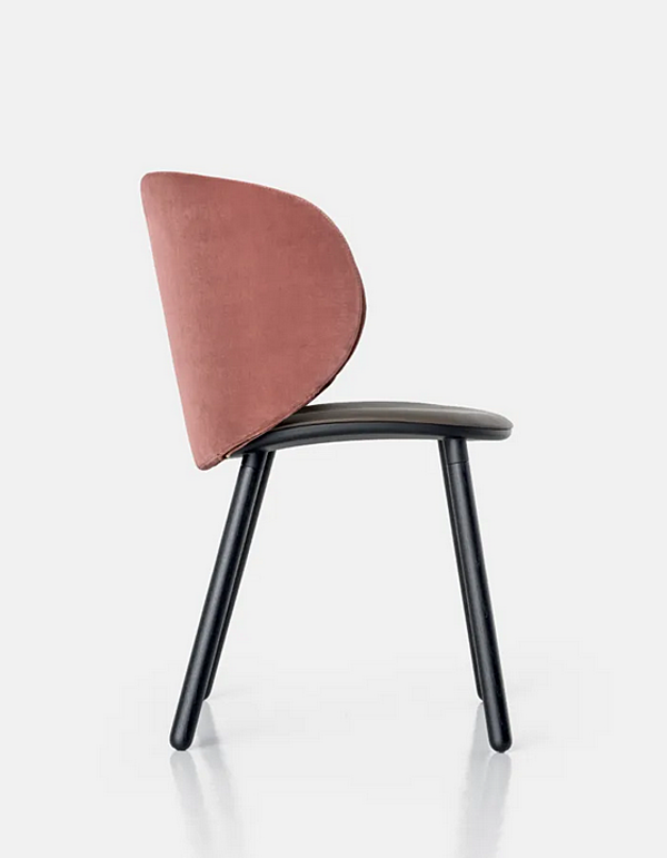 Chaise en tissu rembourrée Kristalia Dua usine Kristalia de l'Italie. Foto №2