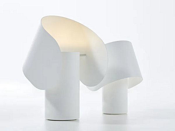 Lampe de table en céramique Plate Liu Jo Living Collection Caillou CMB LT1/LT2 usine Liu Jo Living Collection de l'Italie. Foto №4