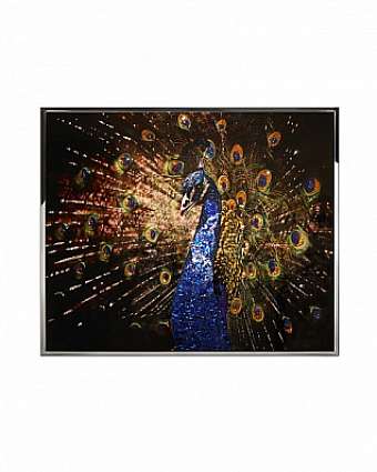 Panneau, peinture PAVONE