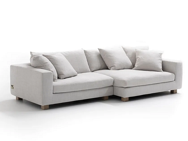 Canapé modulable avec housse amovible Nebula clair Moroso usine Moroso de l'Italie. Foto №2