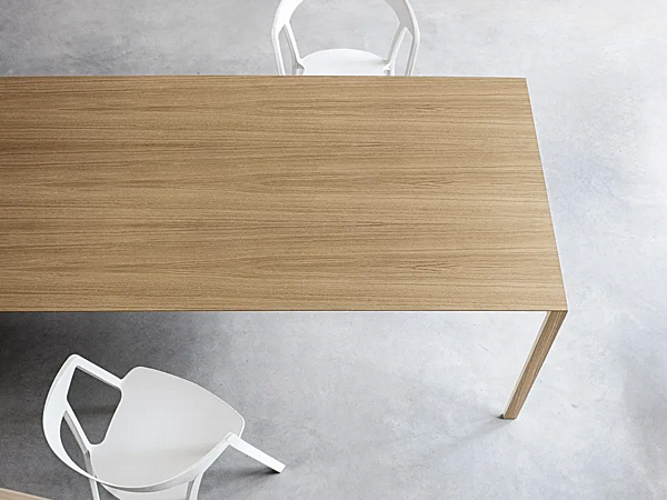 Table rectangulaire extensible en bois Thin K Kristalia usine Kristalia de l'Italie. Foto №3