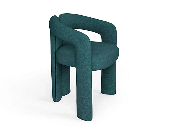 Fauteuil en tissu avec housse amovible CASSINA Dudet Pro usine CASSINA de l'Italie. Foto №1