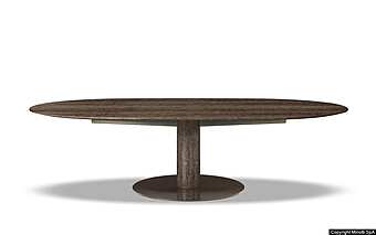 Bureau Minotti Bellagio "Dining" Wood  usine Minotti de l'Italie