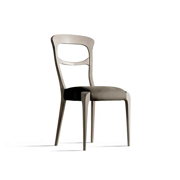 Chaise en bois avec accoudoirs Capotavola L 643 DALE usine DALE de l'Italie. Foto №9